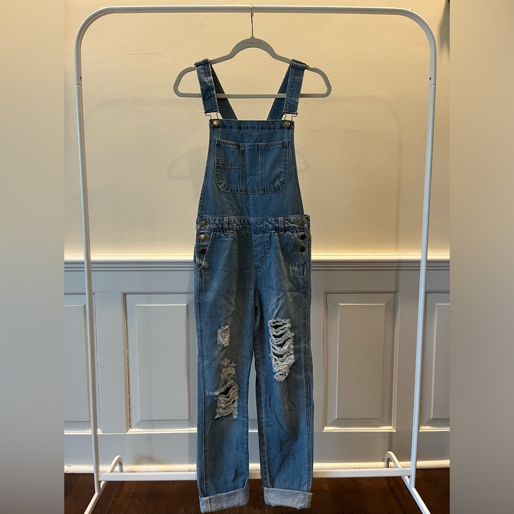BDG Ripped Overalls